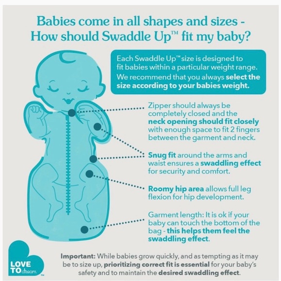 Newborn size (5-8.5lb)1.0 TOG rainbow swaddle love to dream swaddle up - Picture 2 of 4